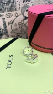 Серебряные серьги Tous Тоус Gen новые