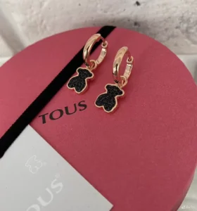 Серьги Tous Тоус розовый vermeil шпинель