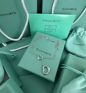 Колье Tiffany Тиффани серебро