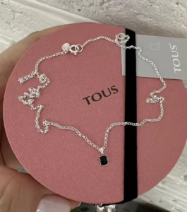 Колье Tous Тоус серебро оникс