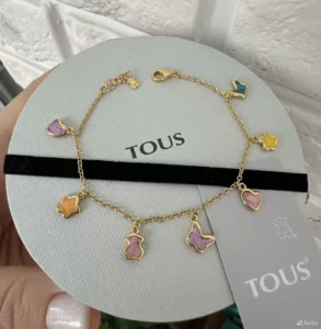 Браслет Tous Тоус vermeil эмаль