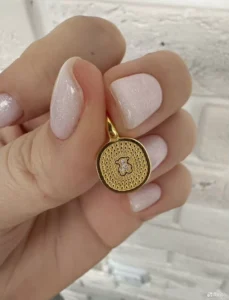 Кулон Tous Тоус серебро vermeil камни