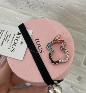 Кулон Tous Тоус Straight серебро vermeil камни