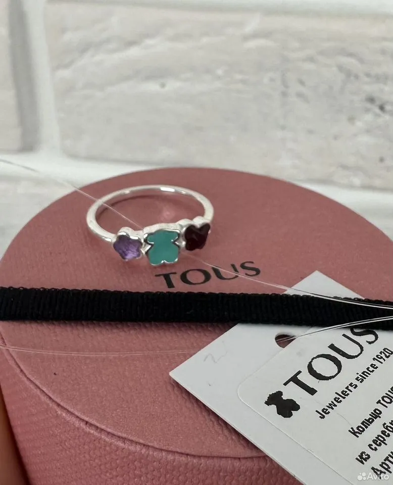 Кольцо Tous Тоус Bold Motif серебро