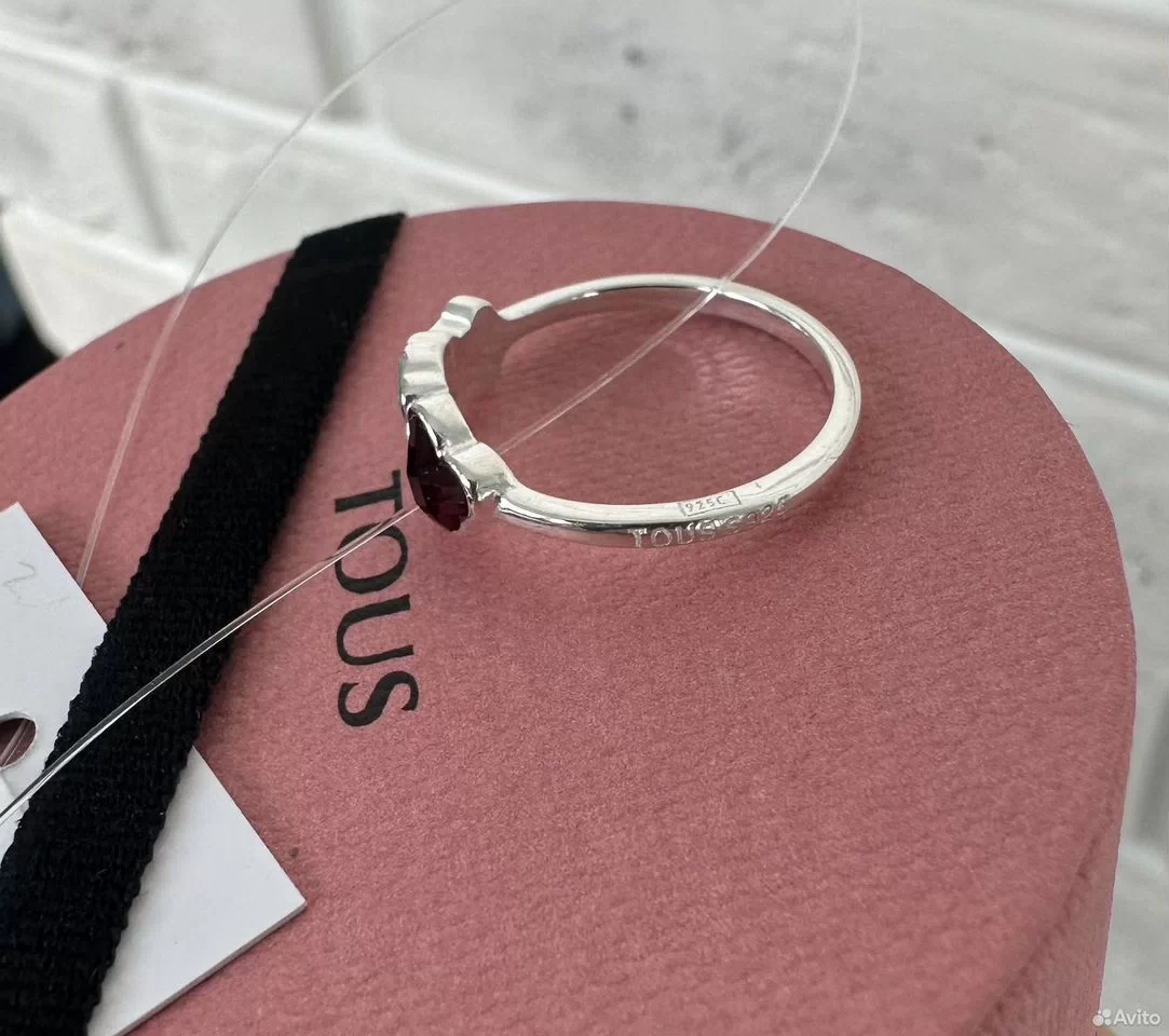 Кольцо Tous Тоус Bold Motif серебро — изображение 3