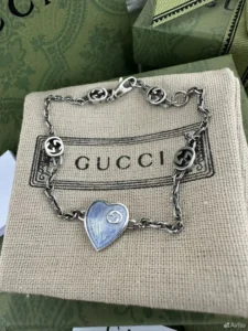 Браслет Gucci Гучи серебро