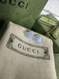Серьги Gucci Гучи серебро