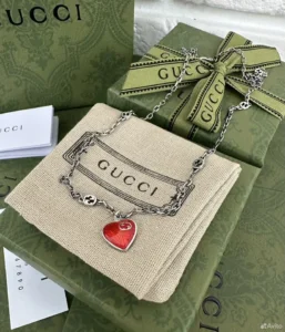 Колье Gucci Гучи серебро