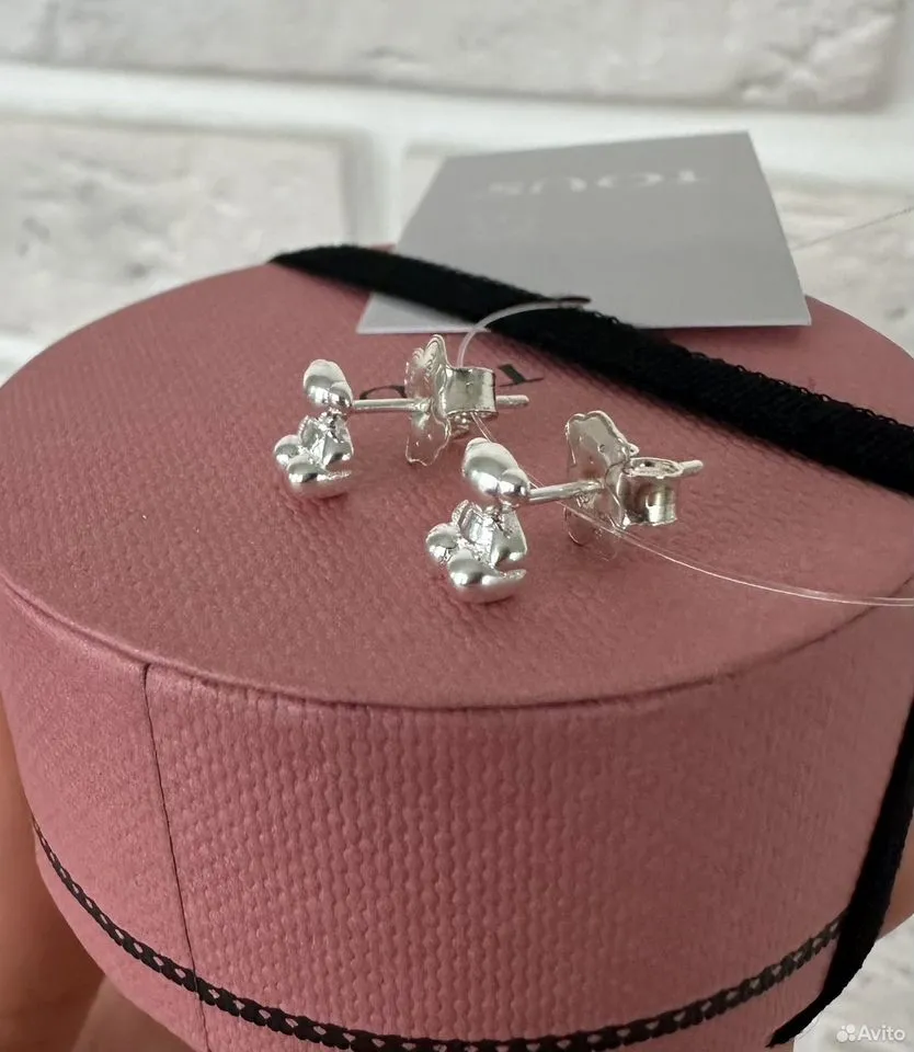 Серьги Tous Тоус серебро — изображение 6