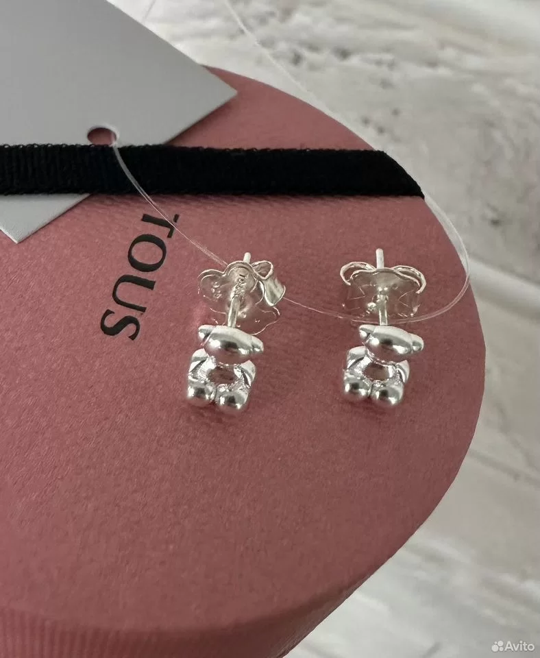 Серьги Tous Тоус серебро — изображение 7